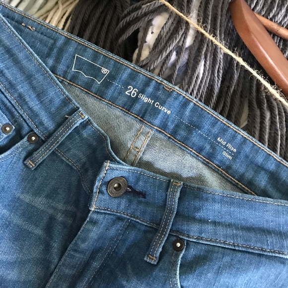 Levi’s slim skinny jean sz 4 /26 - Picture 5 of 6